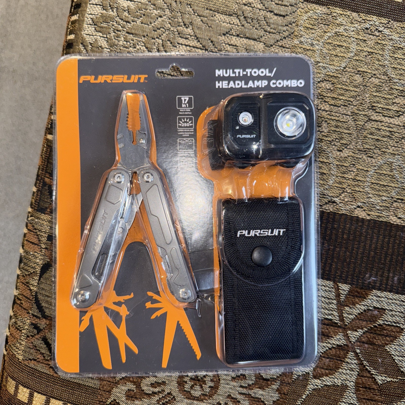 Pursuit Multitool & Headlamp Combo Gift Set Pack Waterproof Bass Pro Shops