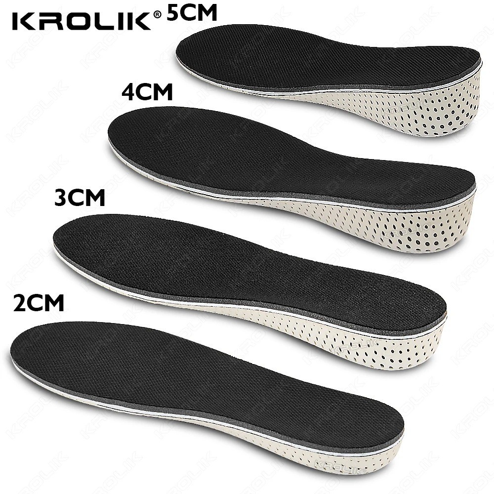 Height Increase Insoles 2–5cm Memory Foam EVA Shoe Inserts