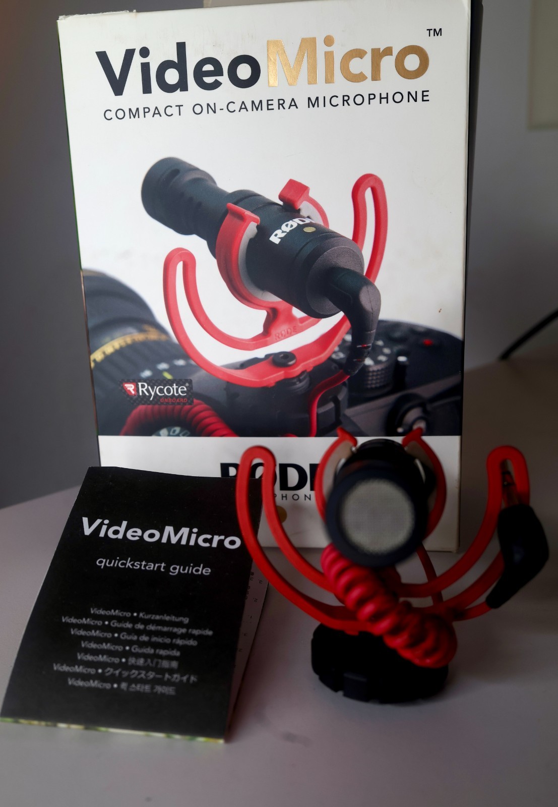 Rode VideoMicro In Original Box, Tested, No Windmuff, Works Great