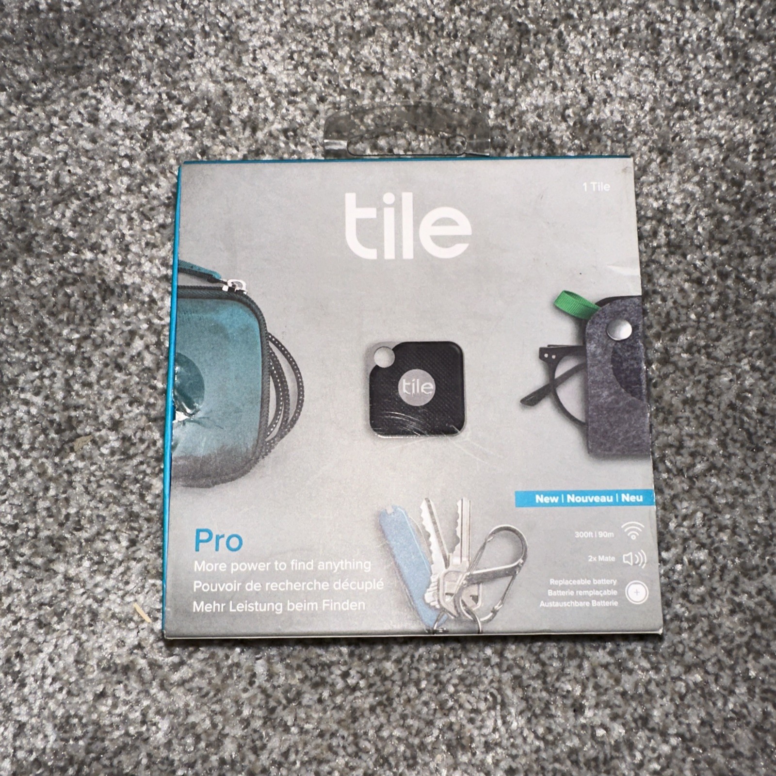 Tile Pro RT-15001 Item Tracker - Black