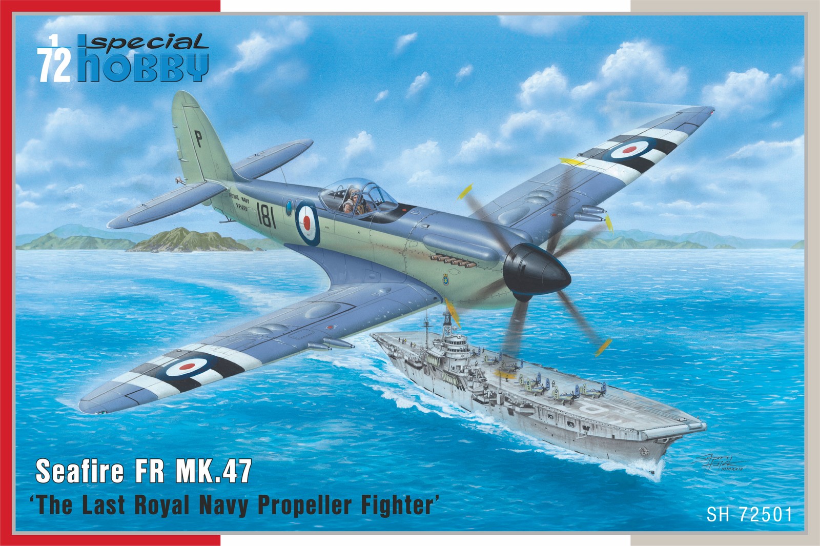 Special Hobby 1/72 Seafire FR MK.47 The Last Royal Navy Propeller Fighter