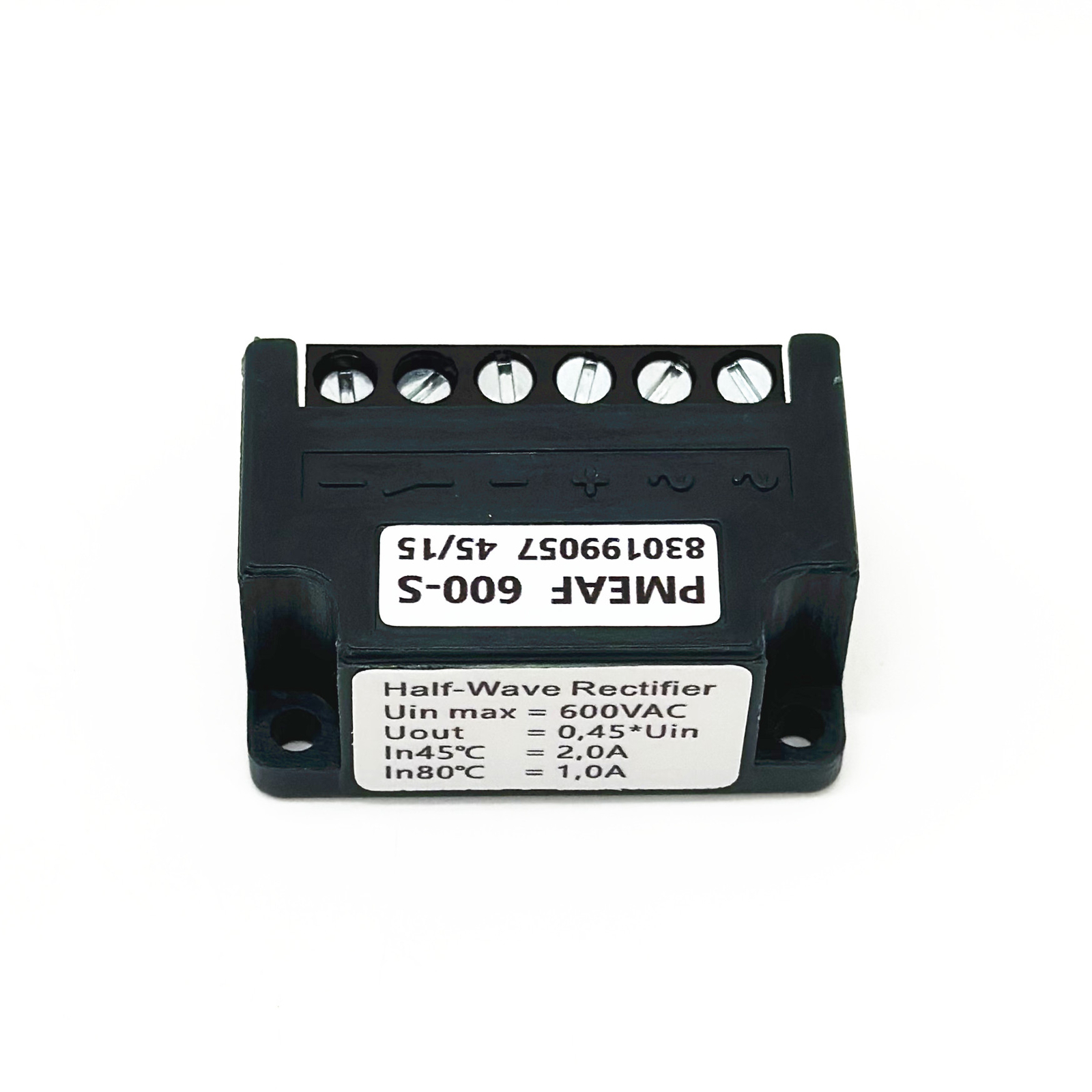 PMEAF 600-S max 600V half-wave brake rectifier module