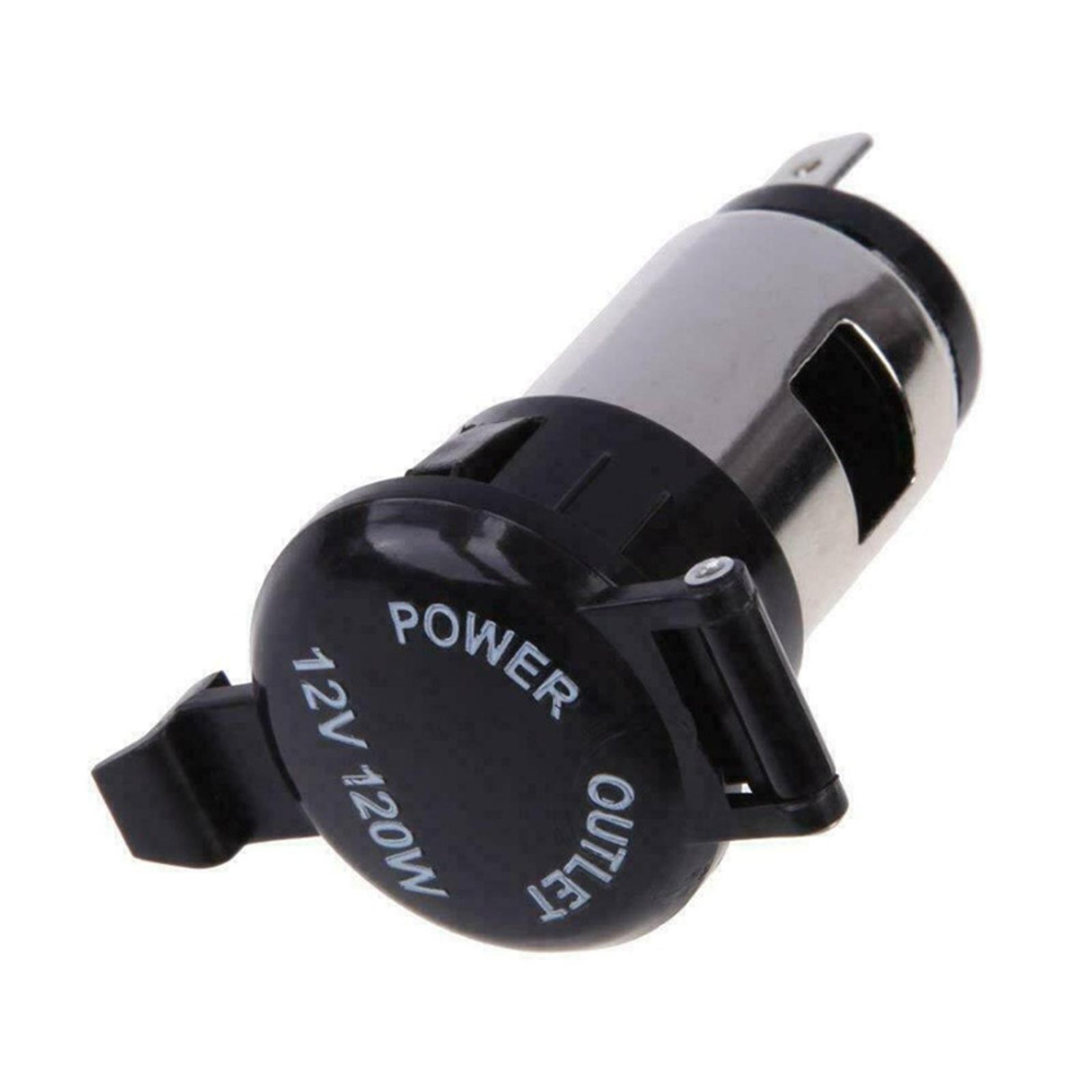 12V USB With Cable Car Cigarette Lighter Socket Charger Power Adapter Outlet
