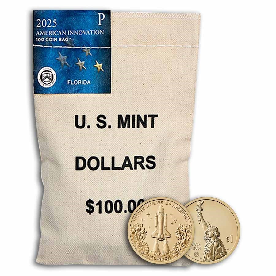 2025 Florida American Innovation Dollar UNC P Bag