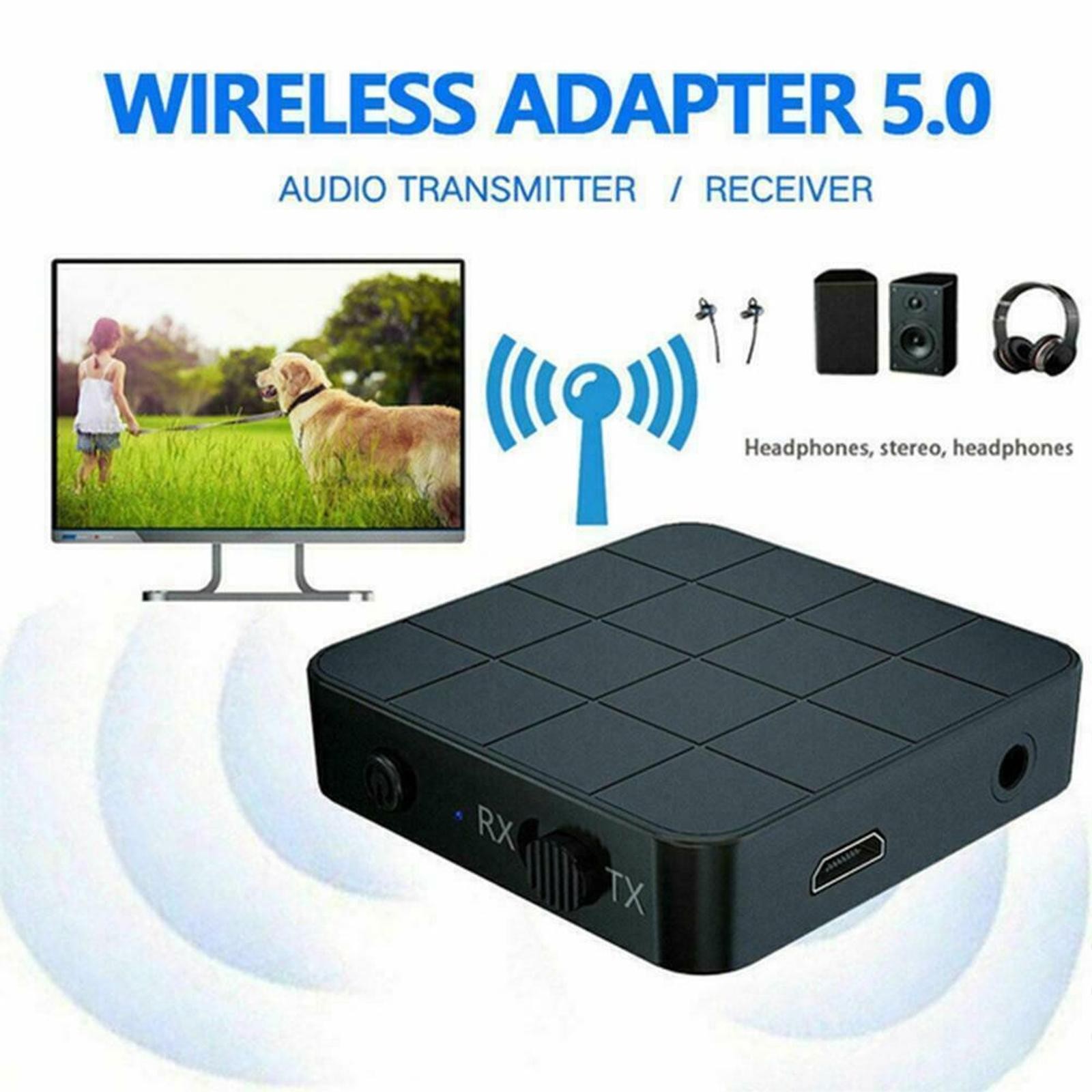 3.5mm Mini Dual Mode Bluetooth 5.0 Transmitter&Receiver Adapter Audio Cable e