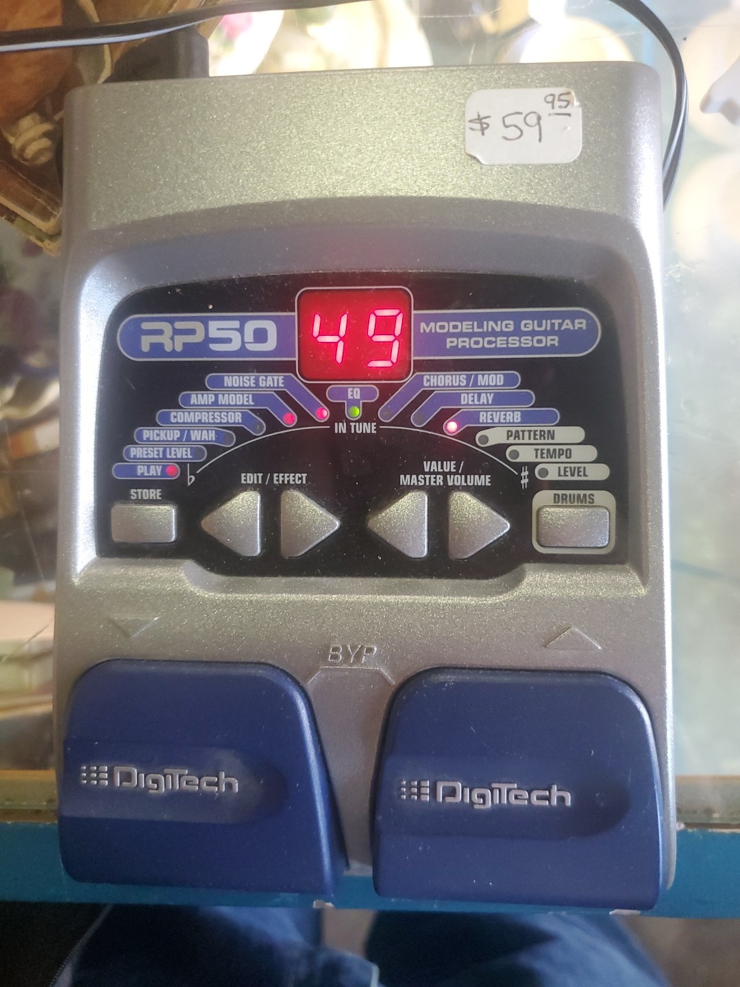 DigiTech RP50 Multi-Effect Modeling Guitar Processor