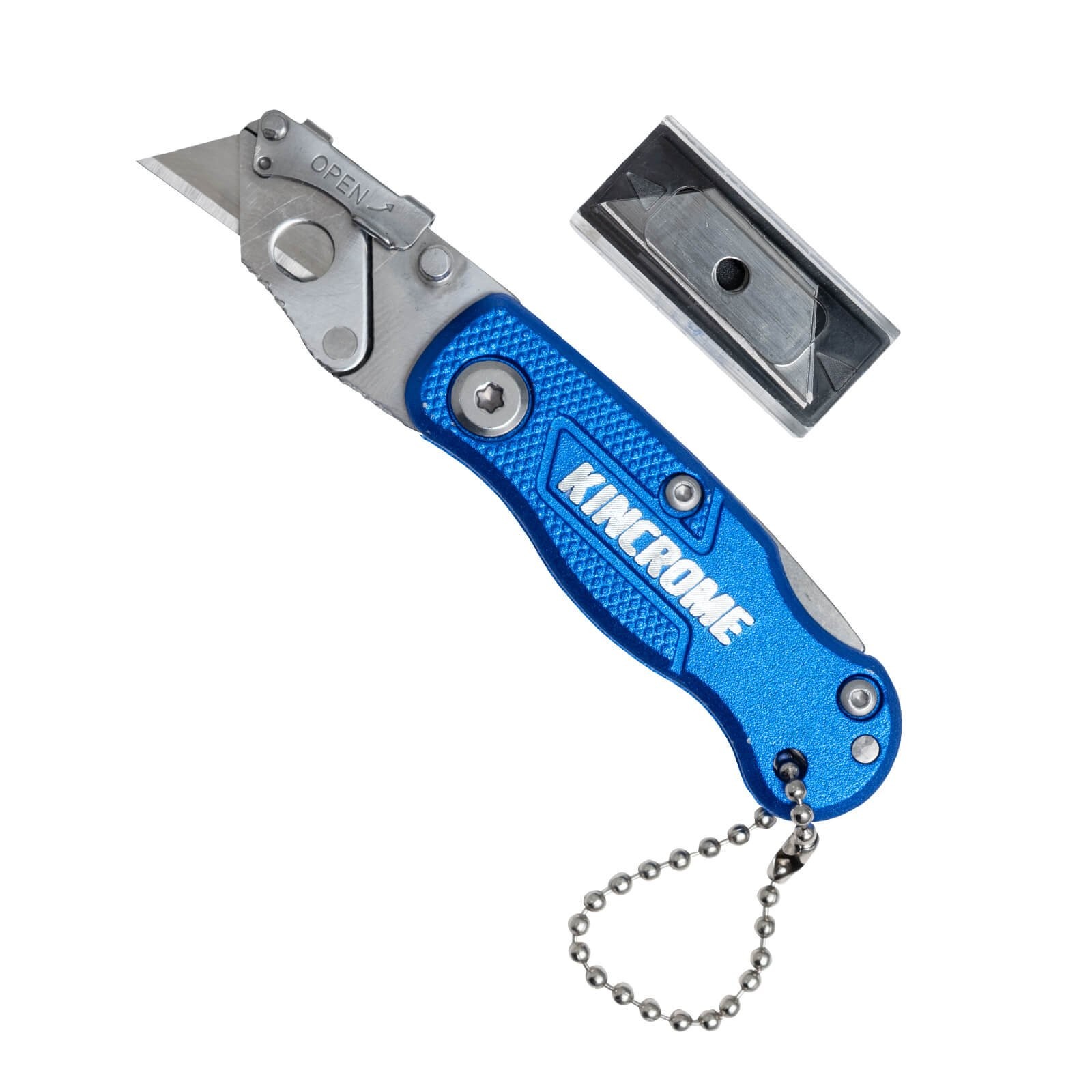 Kincrome Heavy Duty Mini Folding Utility Pocket Knife Box Cutter SK5 Blade K6103