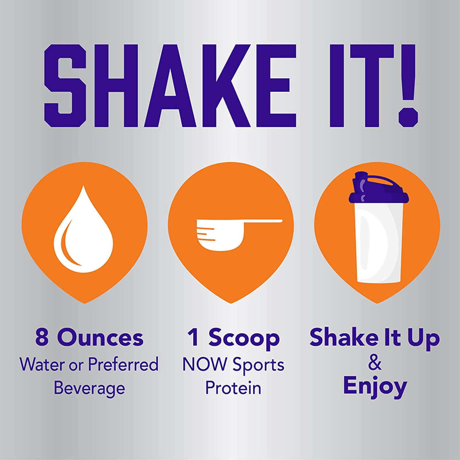 NOW FOODS Whey Protein Isolate Unflavored Powder 10 lbs.