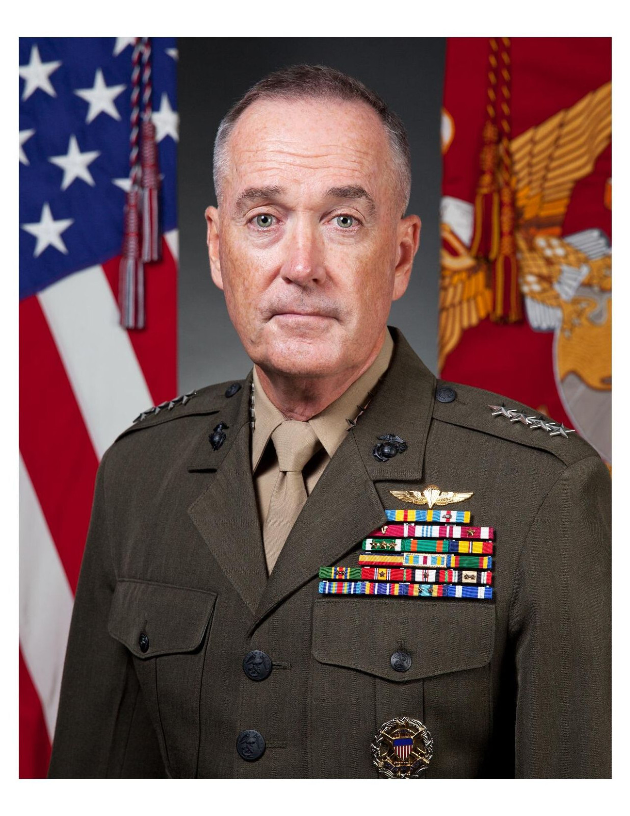 United States Marine General Joseph Francis Dunford, Jr 8x10 Photo On 8.5" x 11"