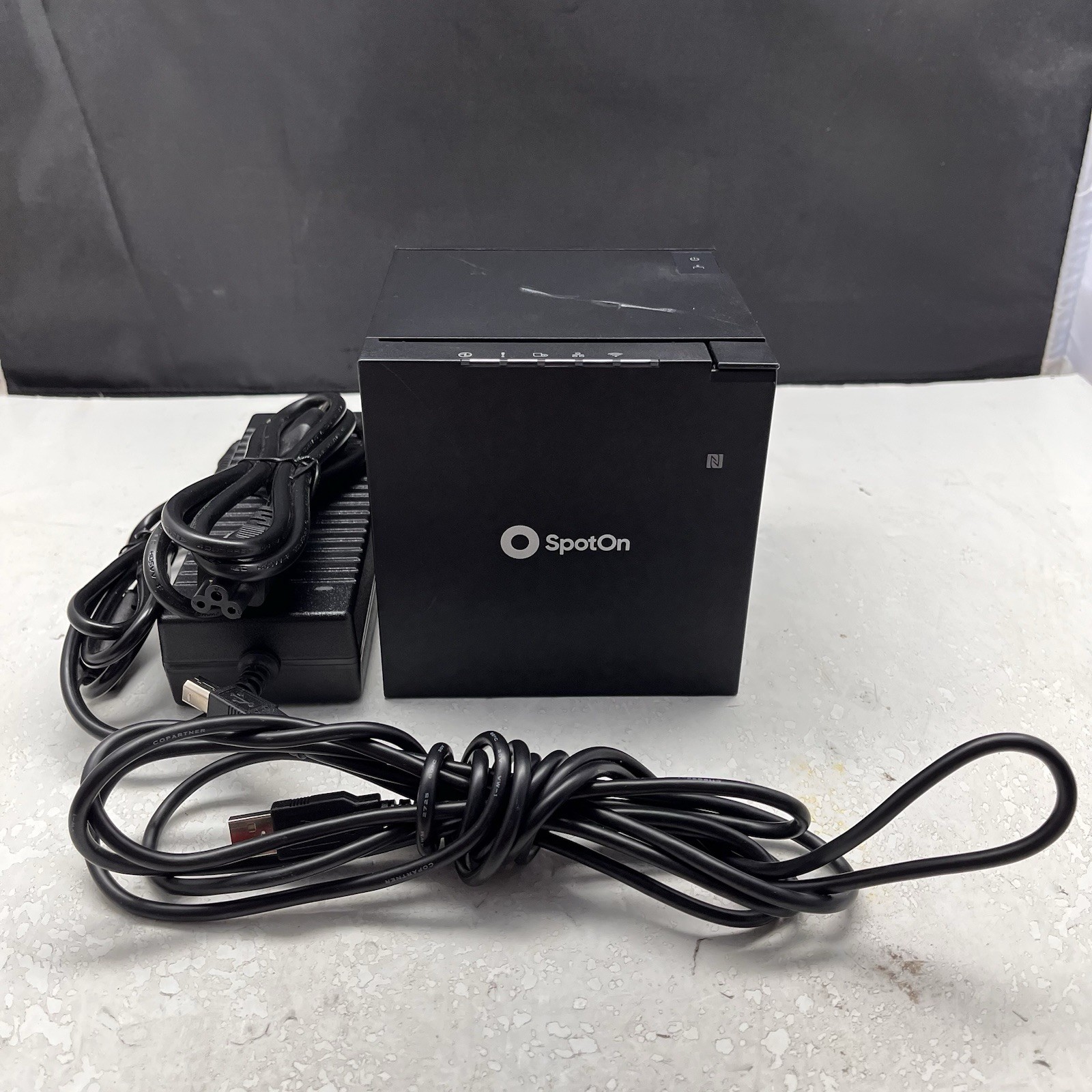 Black Epson TM-M30III M374A POS 3" Thermal Receipt Printer Ethernet USB J10