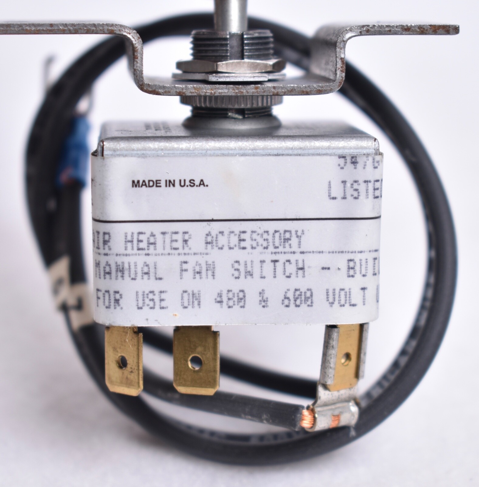 Trane Manual Fan Two Position Toggle Switch UHEC-FS5102
