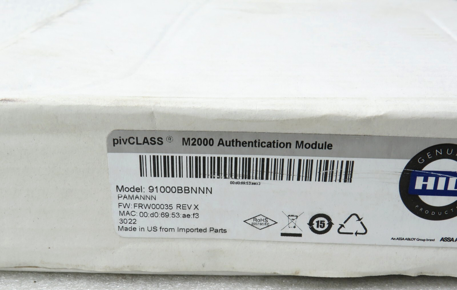 HID pivCLASS M2000 Authentication Module 91000BBNNN [CTH]