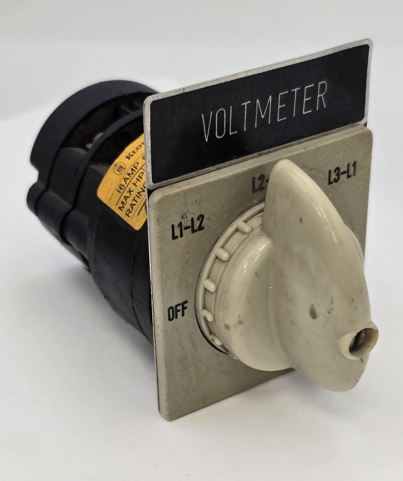 Knockner Moeller T2B-2-14-27 Cam Switch 16A 600VAC Heavy Duty Control Switch
