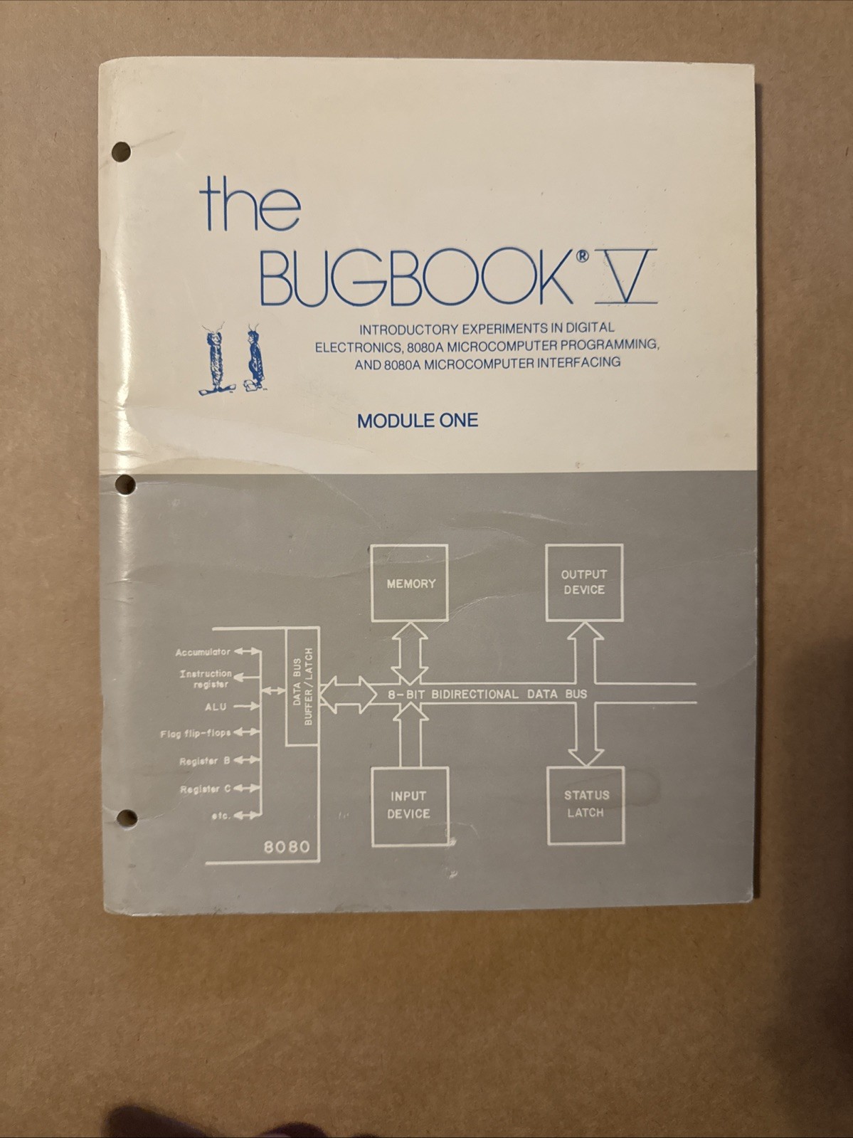 * 1976 The Bugbook V Modules 1 & 2 808a Microcomputer 1st Print