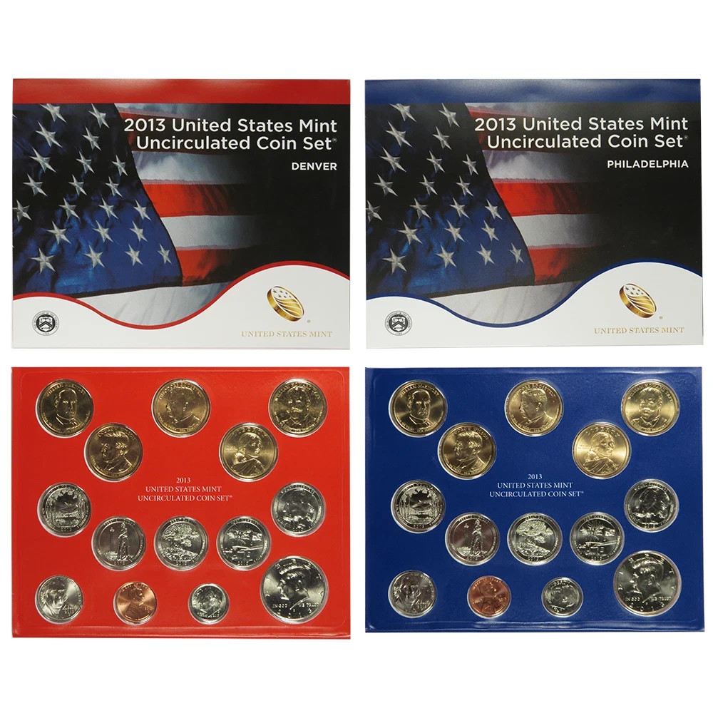 2013 U.S. Mint Uncirculated Coin Set with Box  *JE