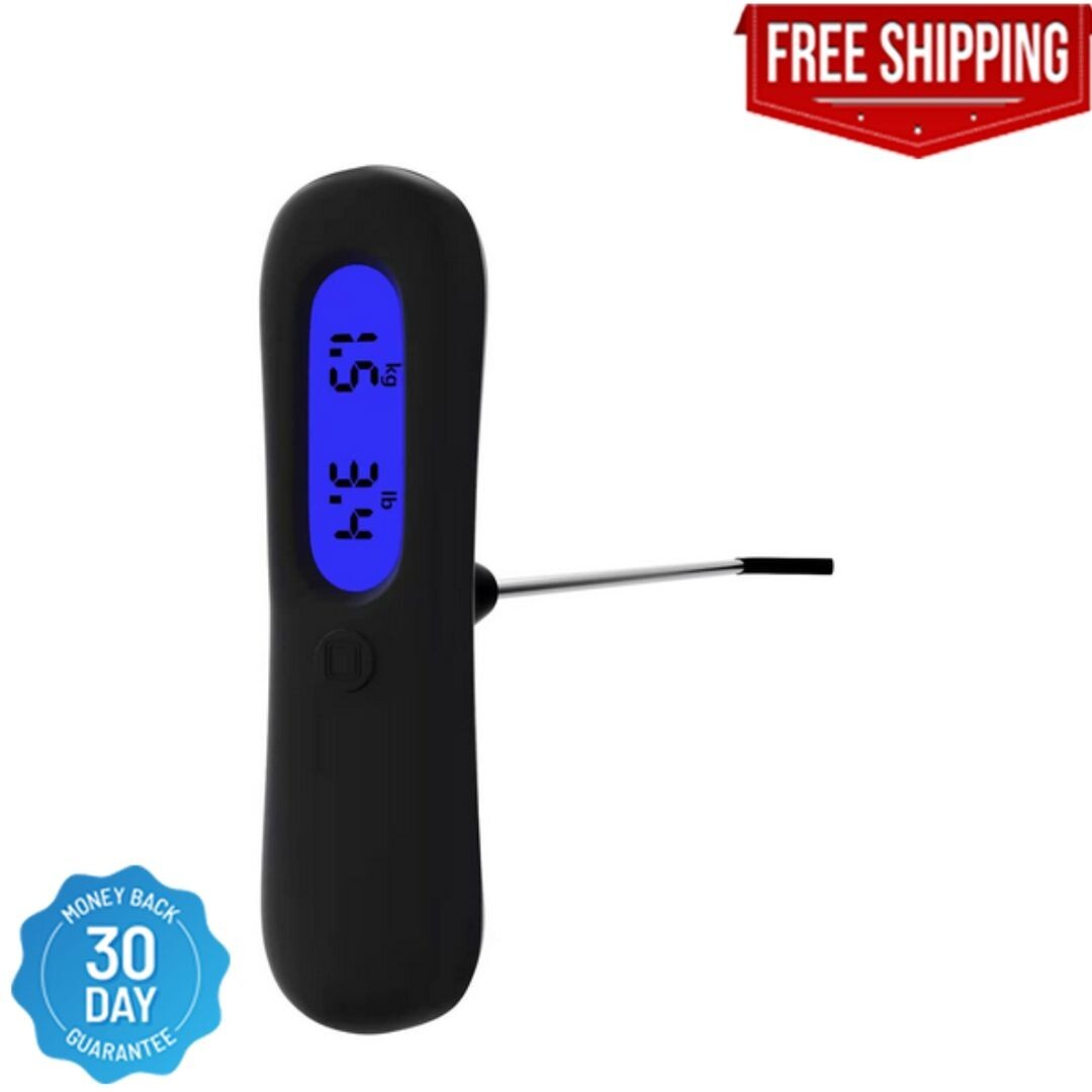 Professional Digital Trigger Pull Scale Gauge with Hook Clear LCD Display