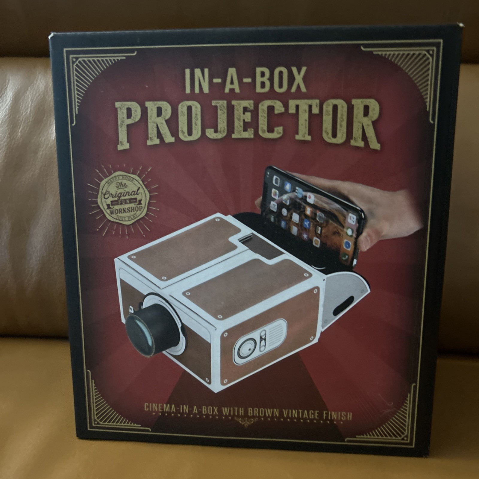 NEW Original Fun Workshop In-A-Box Projector Cinema-In-A-Box ~ NEW SEALED