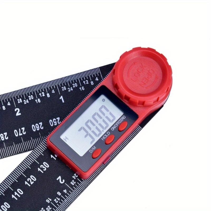1 Digital Goniometer 200mm Lock Angle Measurement Ring Ruler (Foreign Shipping