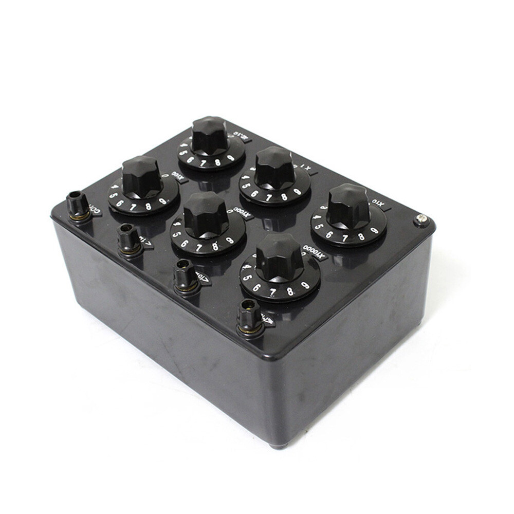 Precision Variable Decade Resistor DC Resistance Box 0~11.11110MΩ