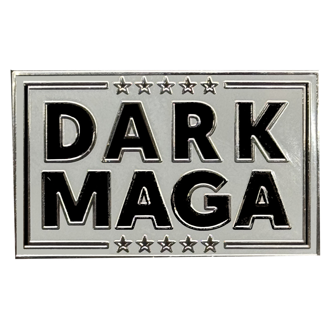 EL14-006 DARK MAGA Pin for President Donald J. Trump 45 47 MAGA Elon Musk Space
