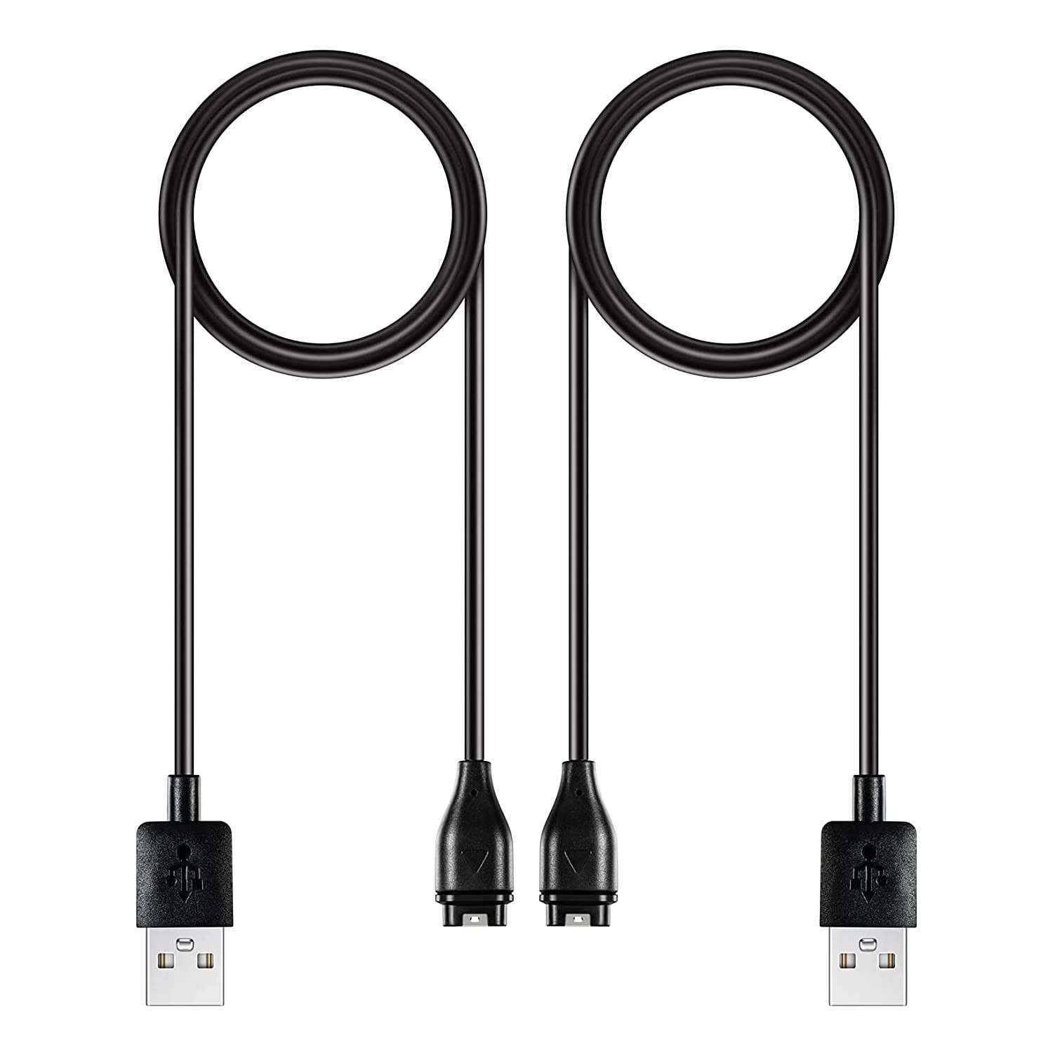 AWINNER Compatible for Garmin Watch Charger Cable (2 Pack)