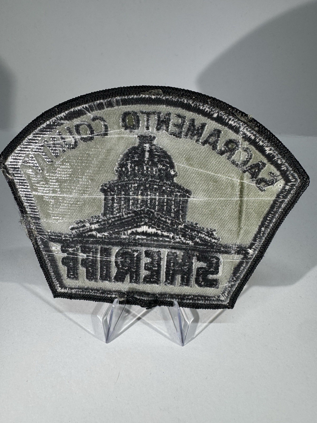 CA California Sacramento Sheriff SWAT shoulder patch
