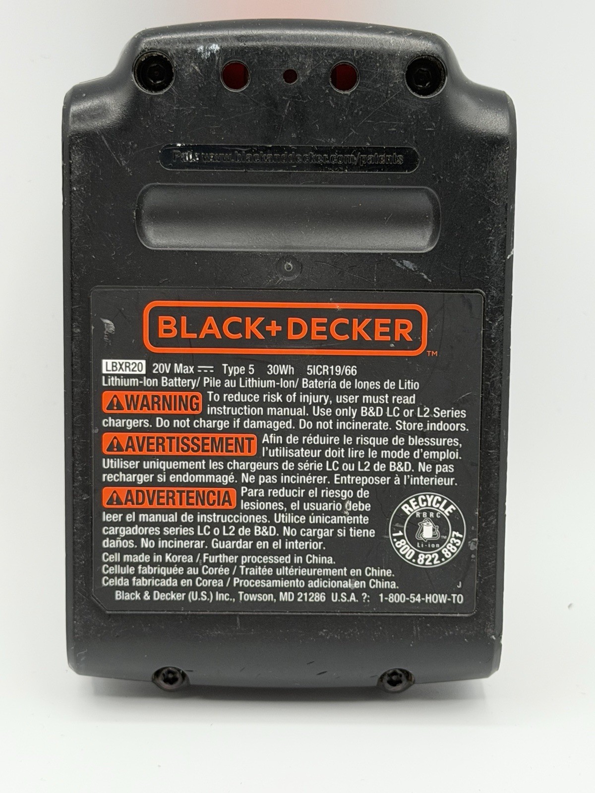 BLACK + DECKER LDX120 20V Cordless Drill Driver TOOL + Battery + Charger Bundle!