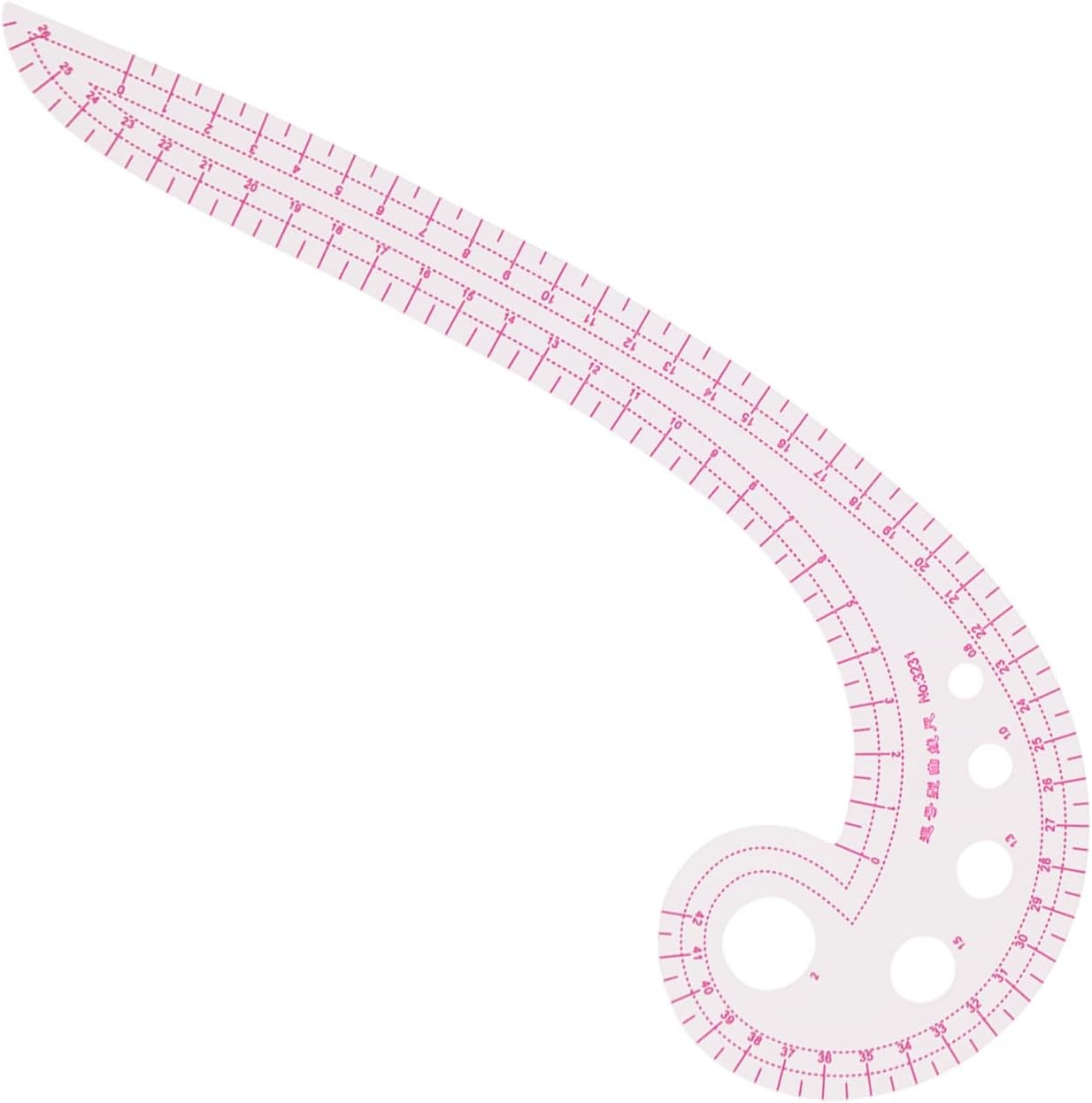 Pattern Making Ruler Acrylic French Curve Sewing Set 3pcs
