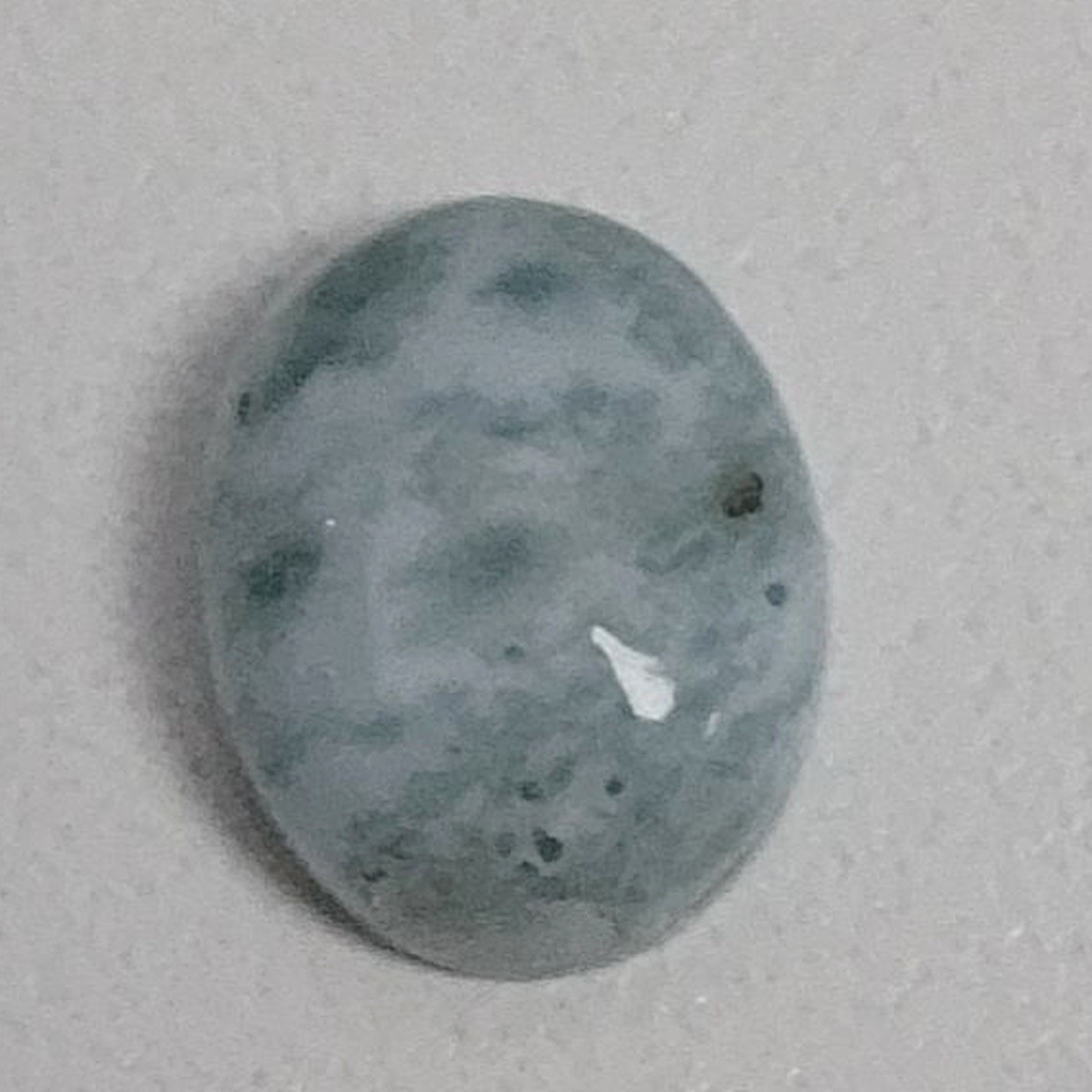 Natural Larimar Oval 11x9mm Loose Gemstone