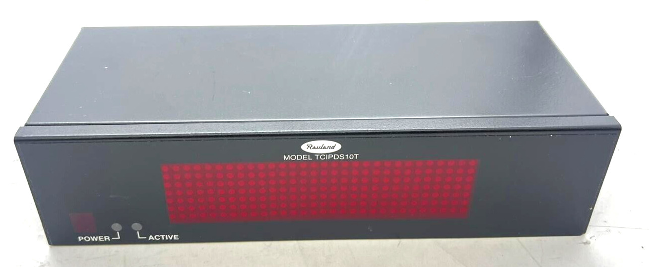 Lot of 2: Rauland Borg TCIPND10T Switcher