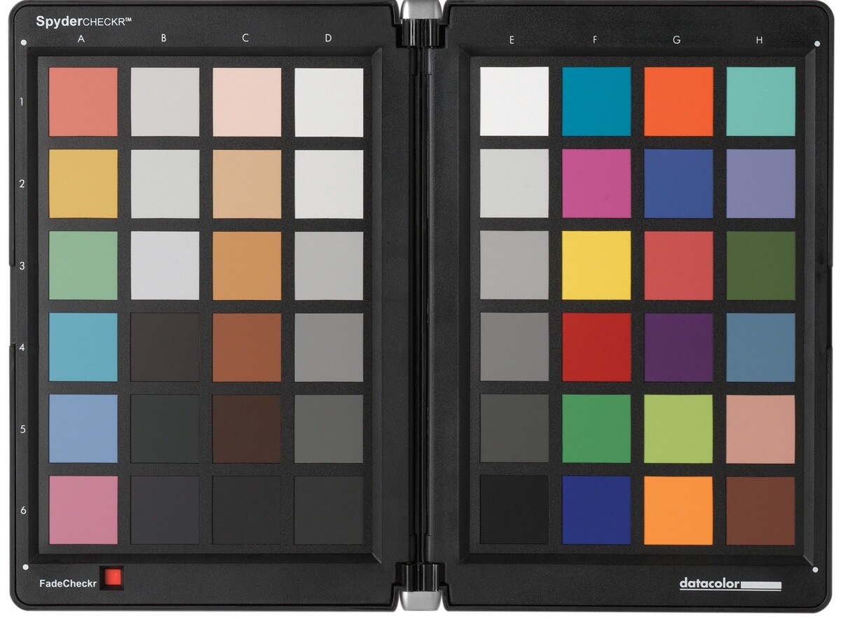 Datacolor SpyderCHECKR SCK100 Color Chart & Calibration Tool for Digital Cameras