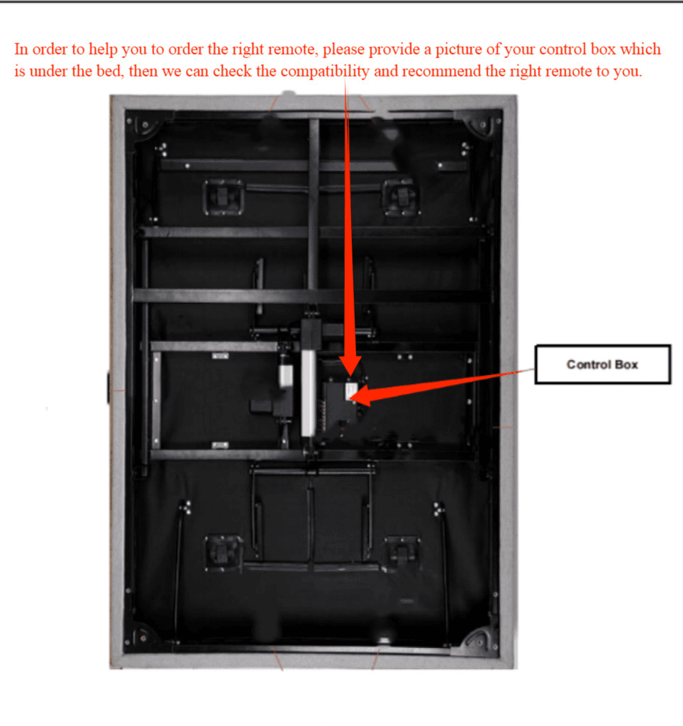 Remote Control For Craftmatic Legacy Adjustable Bed Base