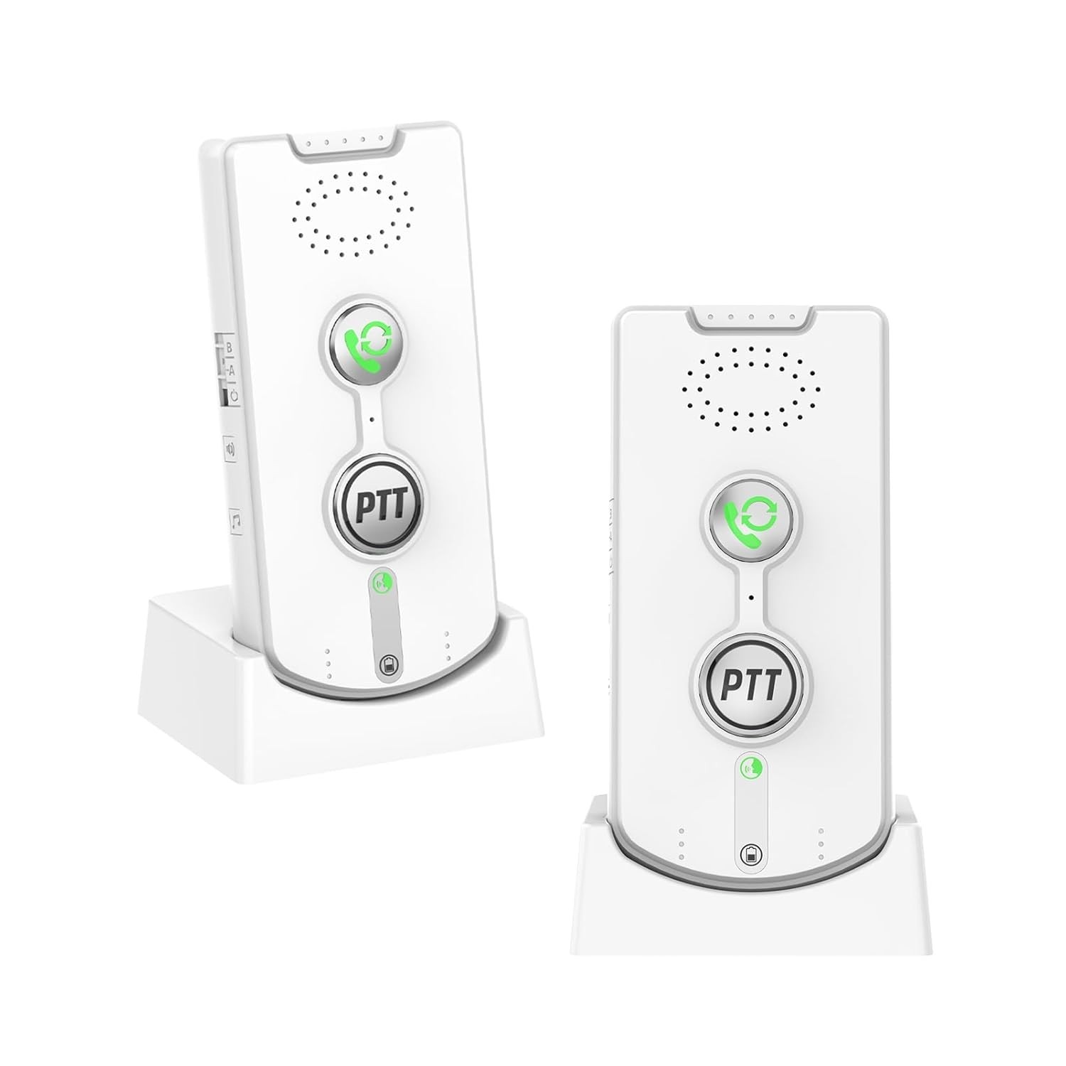 Wireless Intercom System Home Office Long Range Push to Talk Dual Channels