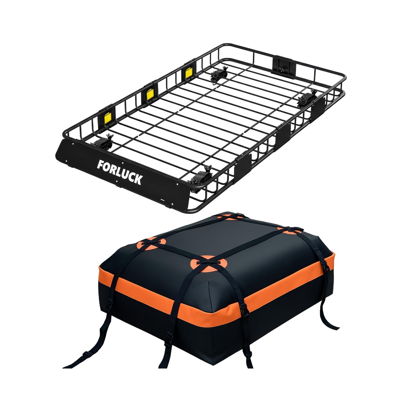 Forluck 64 x 39 x 5 Inch Universal 250 LBS Heavy Duty Roof Rack Cargo Carrier...