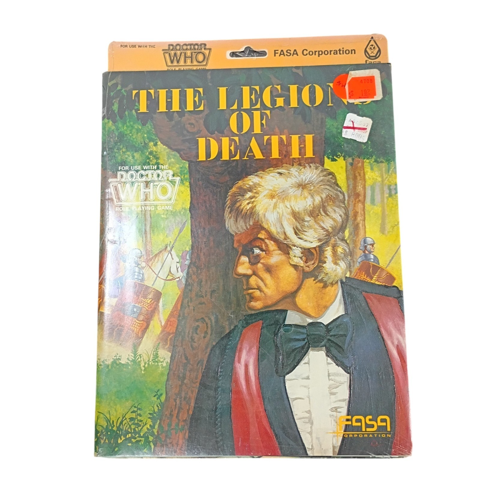 1980's Vintage FASA Pertwee DOCTOR WHO The Legions of Death RPG Module SEALED !!