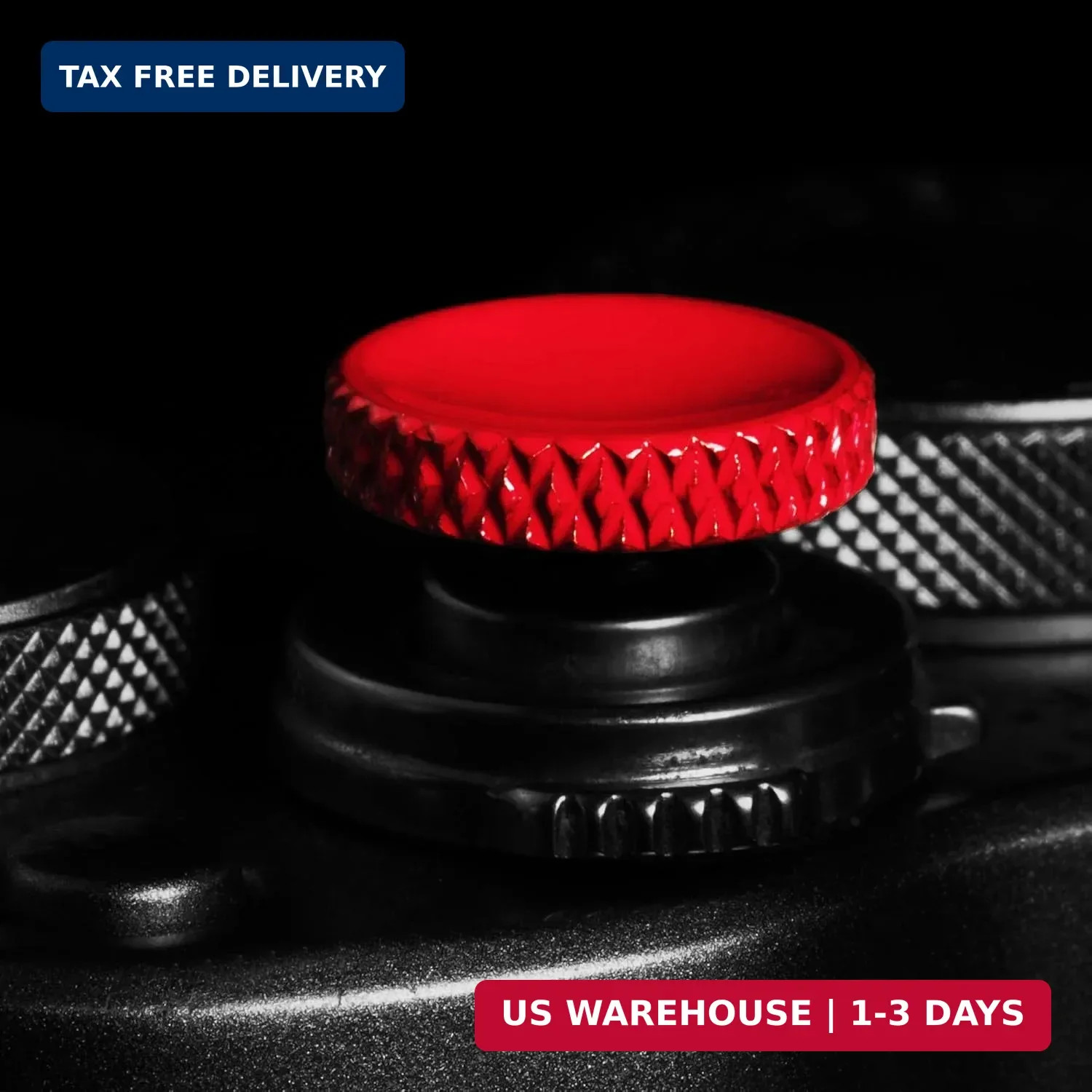 Camera Shutter Button (2 Pack/Red) Upscale and Delicate Soft Shutter Release But