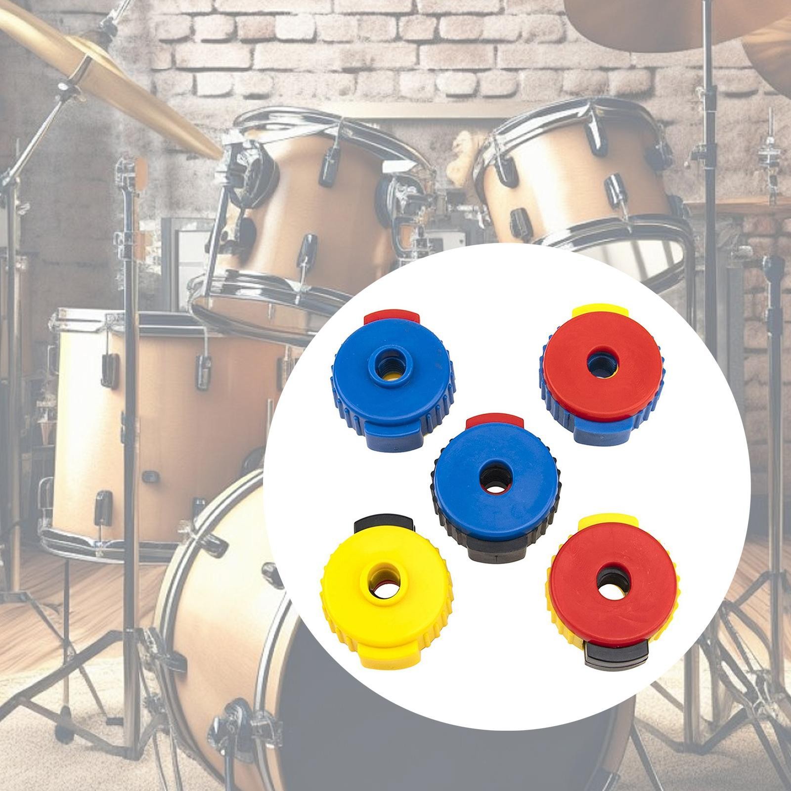 5x Cymbal Quick Release Nut Quick Cymbals Caps for Jazz Drum Accessory