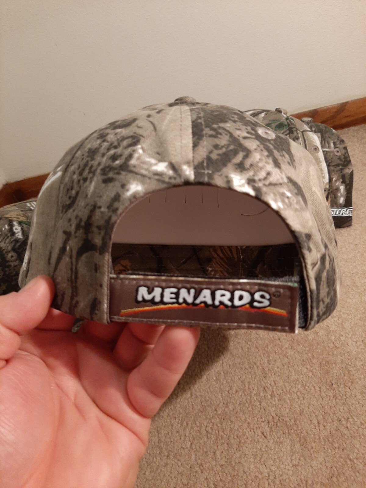 Brand New Men's Menards MASTERFORCE ATLAS One Size Fits All Camouflage Hat Cap
