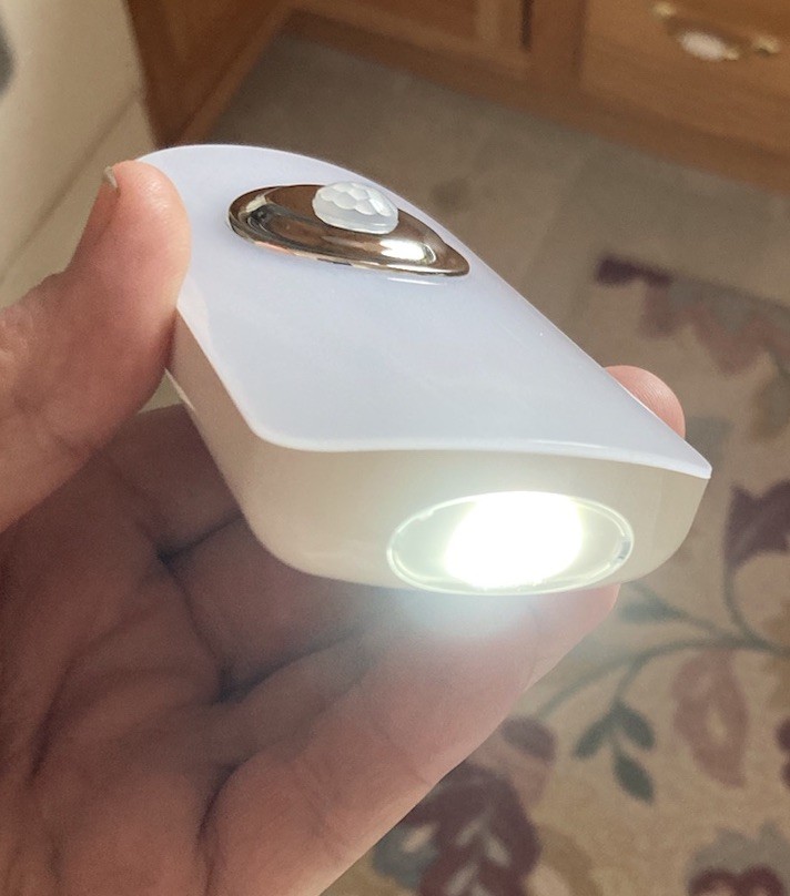 3-in-1 Motion Sensor Night Light Plug in Rechargeable Flashlight Emergency Light