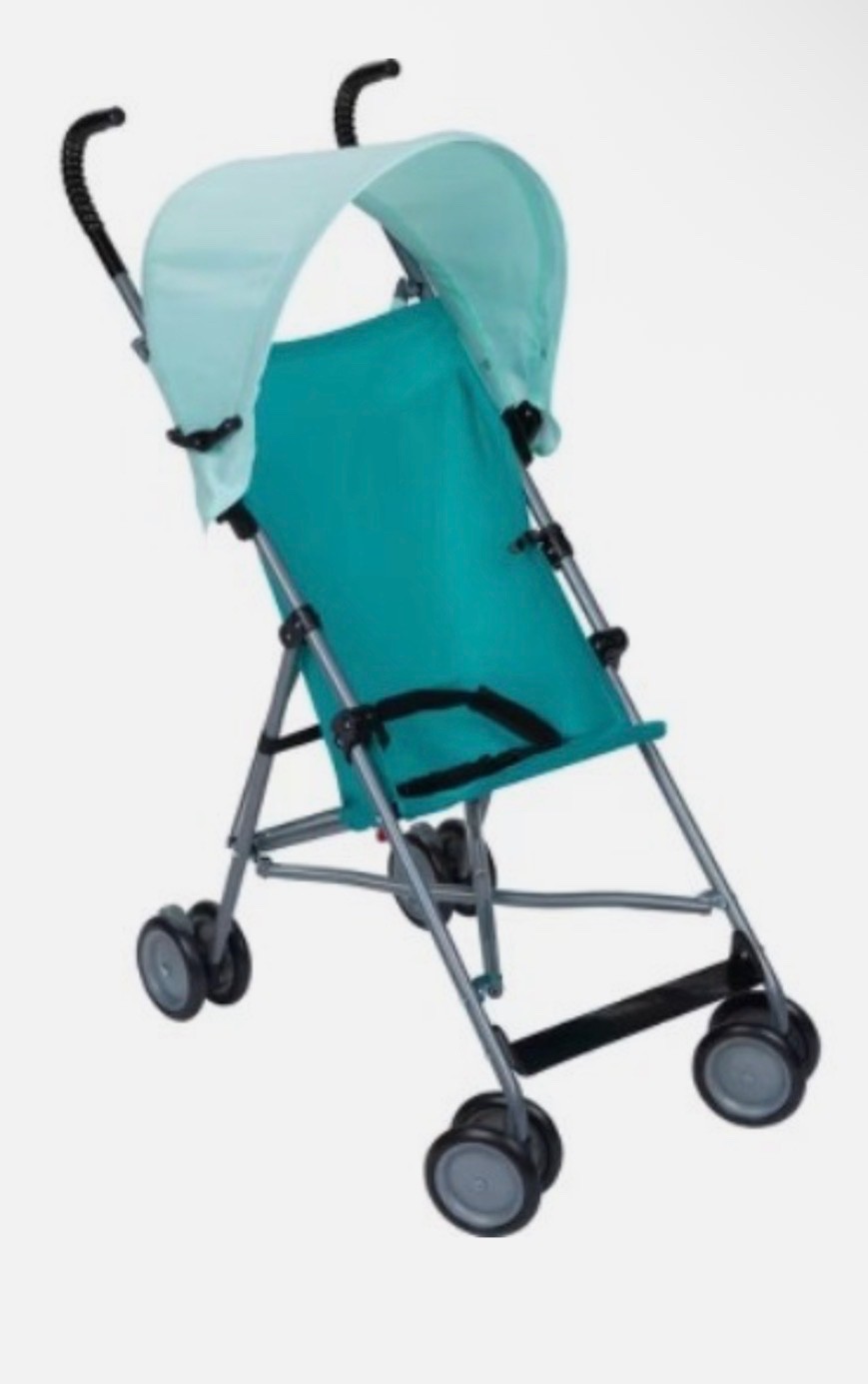 Cosco Umbrella Stroller with Canopy Teal
