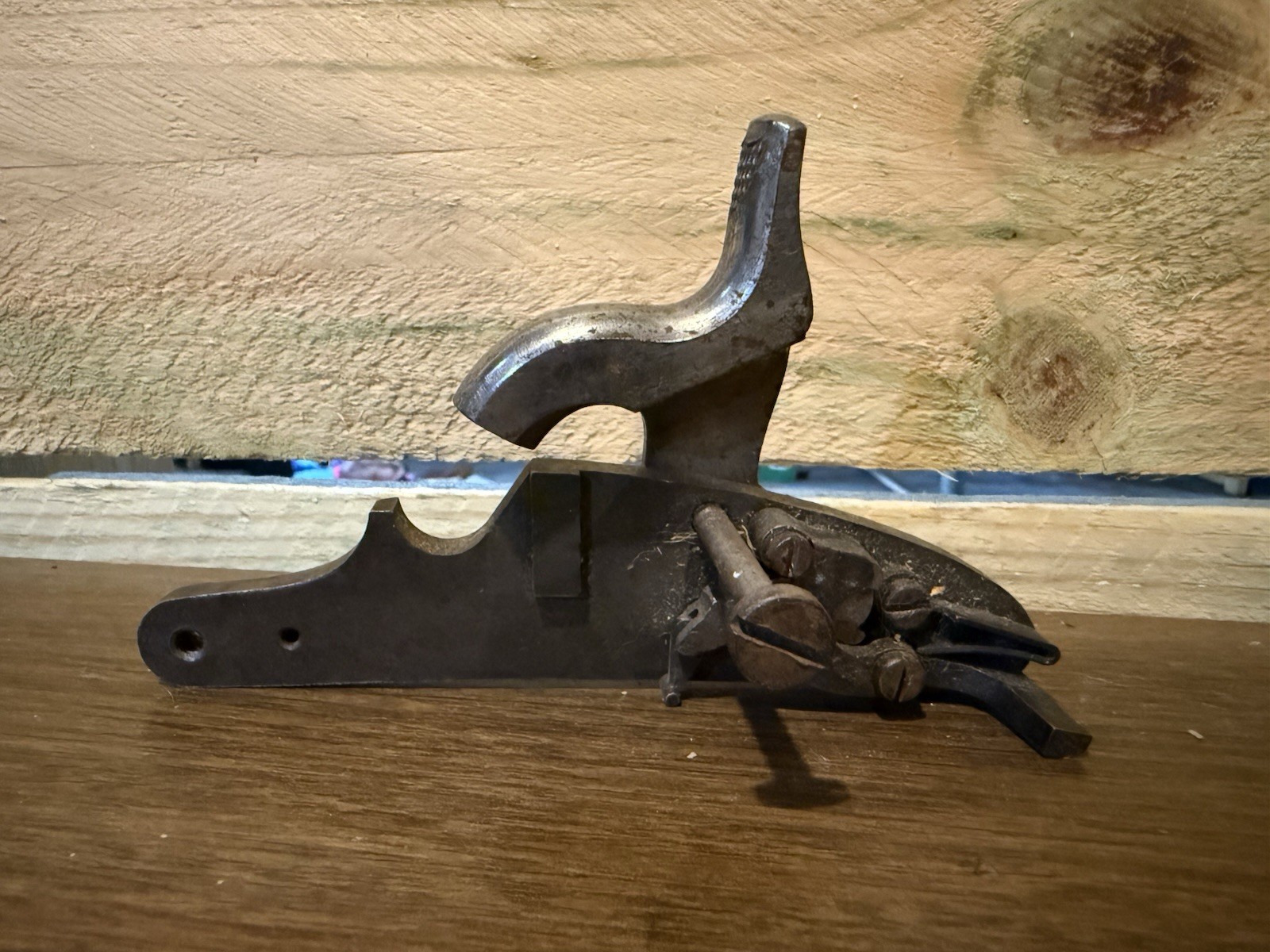 Antique 1861 U.S. Springfield Side Lock Plate Hammer Assembly Percussion Rifle