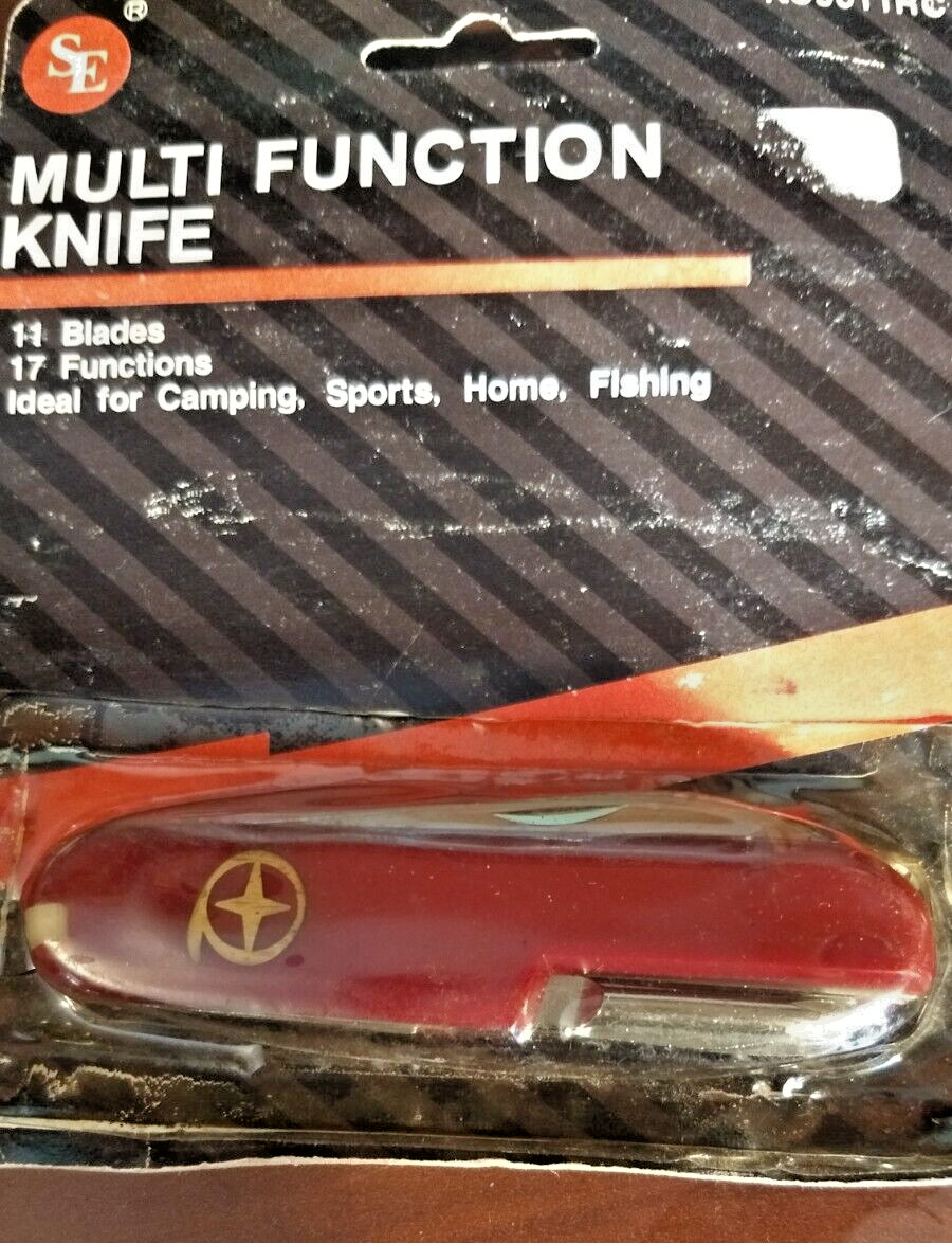 Pocket Tools Knife Stainless Steel multi function with 17 features NEW PACKAGE