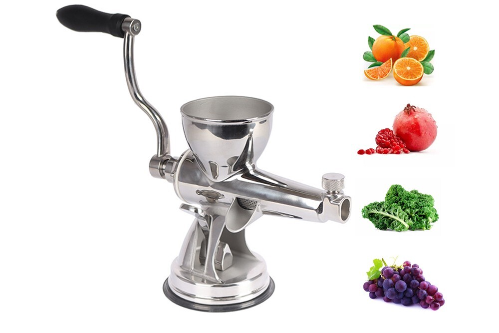 Hand Household Juicer Wheat grass Vegetable Fruits Juicer 304 Stainless Steel