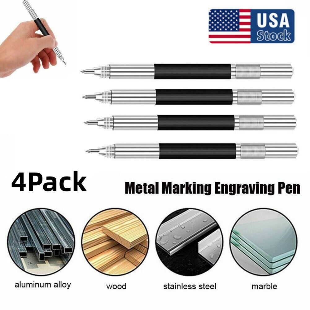 Tungsten Carbide Scriber Pen Engraving Tool Metal Concrete Glass Jewelry Marking