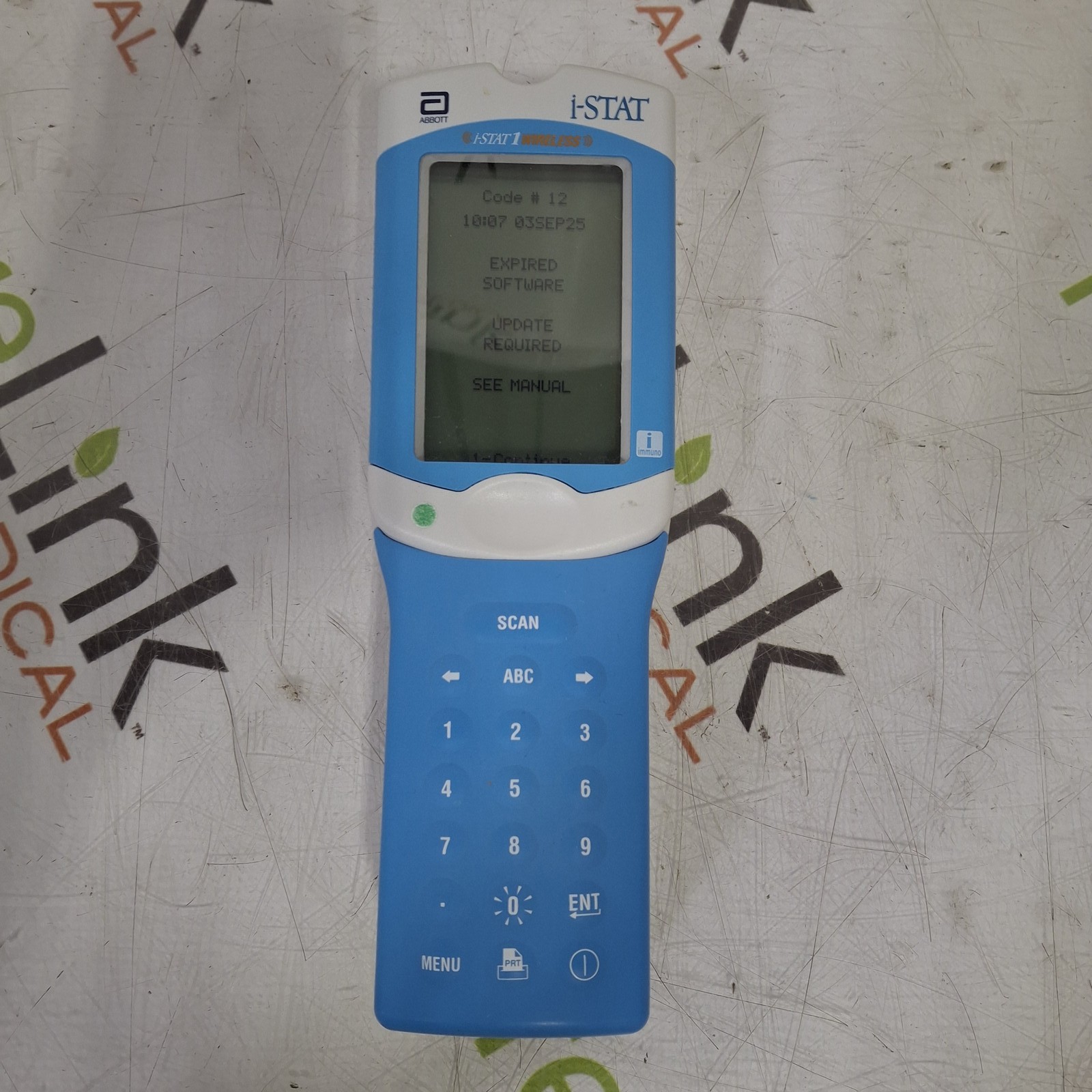 Abbott i-Stat 300W Wireless Blood Analyzer with i-Stat 1 Printer