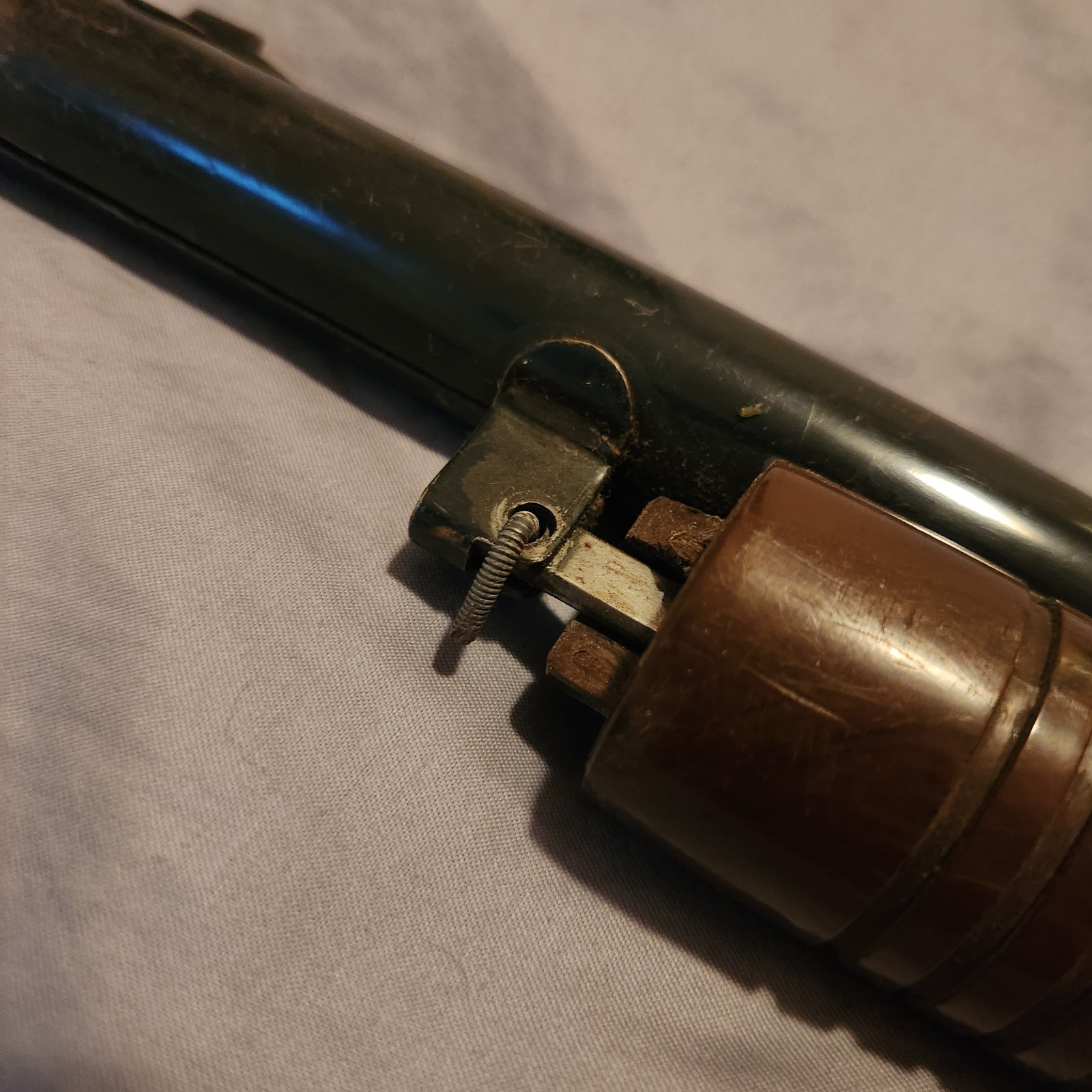 1950's Daisy BB gun Model No. 25 W/Engraved Sides (Needs Some Work)