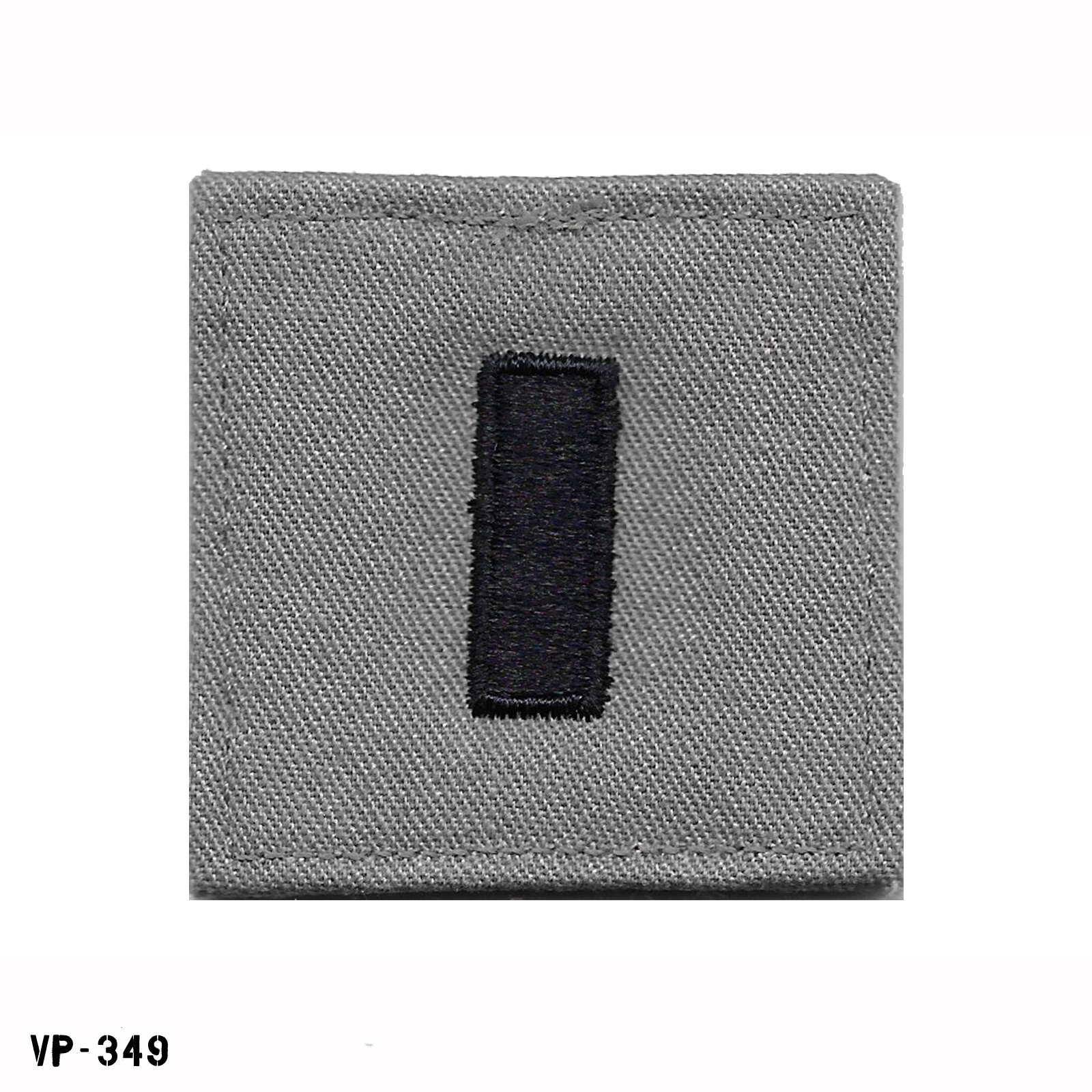 Air Force Embroidered Rank ~ O2 1st Lieutenant ~ ABU Hook Back ~ NEW