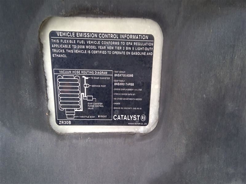 Engine ECM Electronic Control Module With Flex Fuel 2WD Fits 08 TITAN 577413