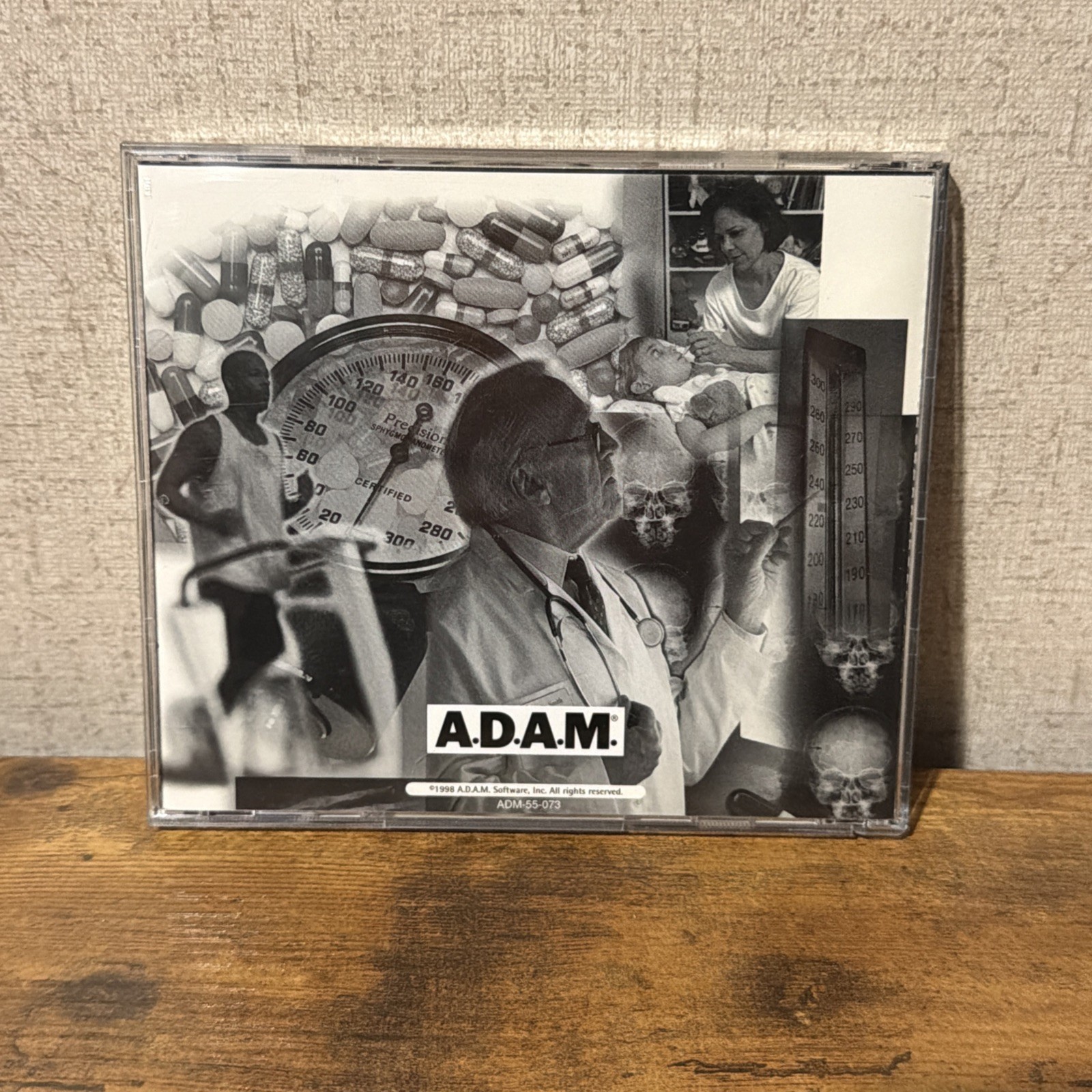 A.D.A.M. Physicians Home Assistant Old Windows PC Software - Disc Plays 100%