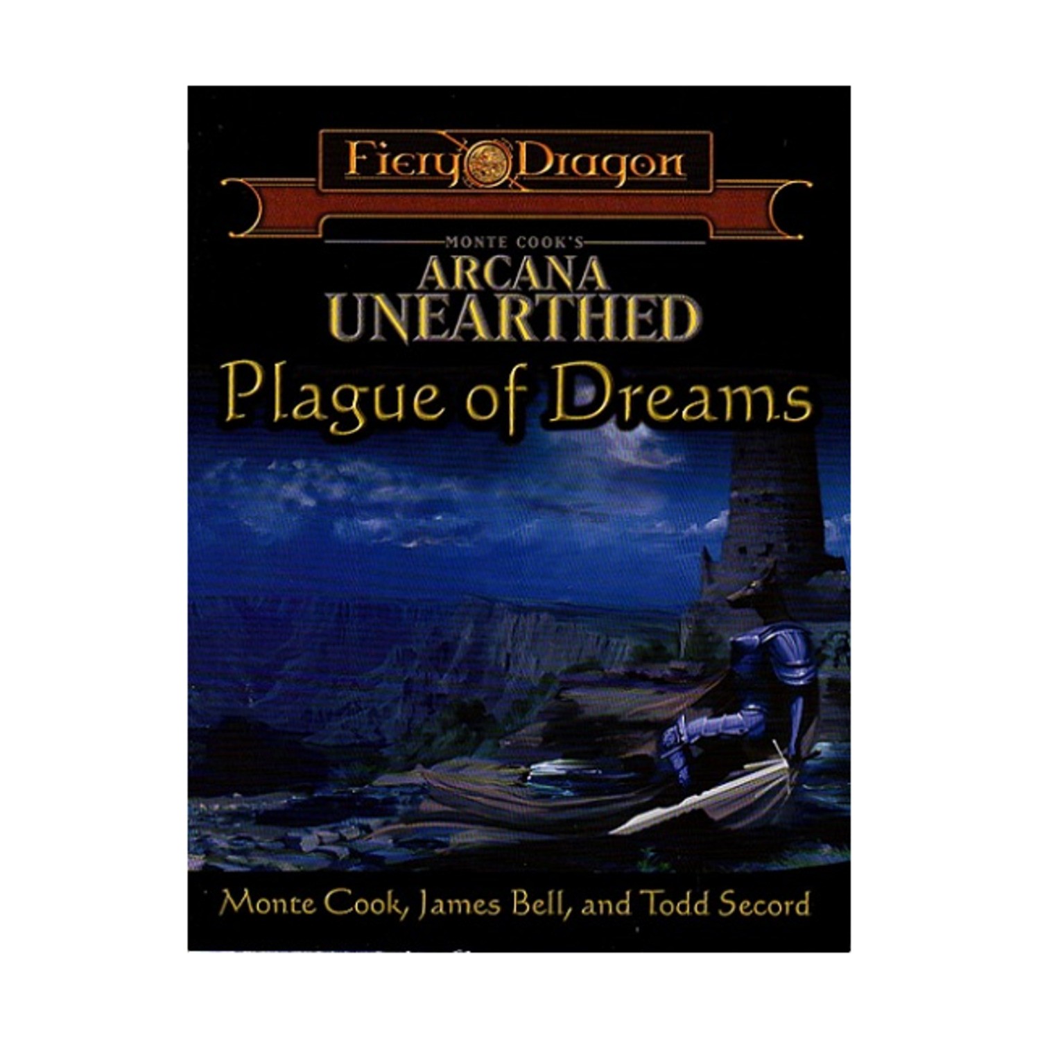 Fiery Dragon Arcana Unearthed Plague of Dreams VG